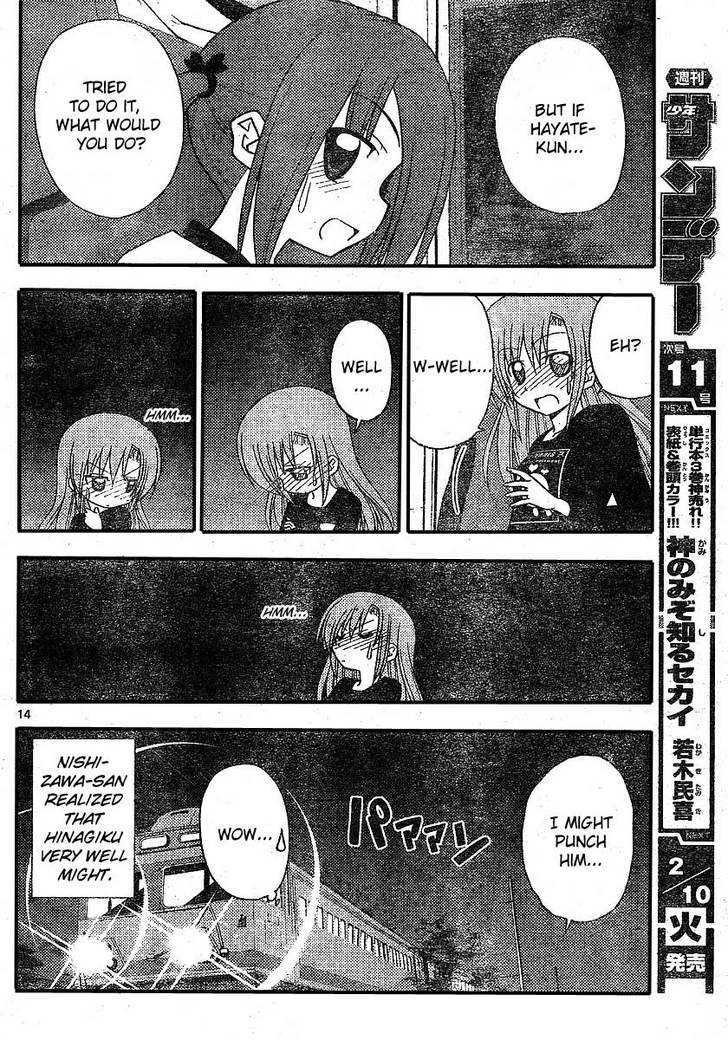 Hayate no Gotoku! Chapter 210 page 14 - Chapter 210 : That's the Memory of a Kiss