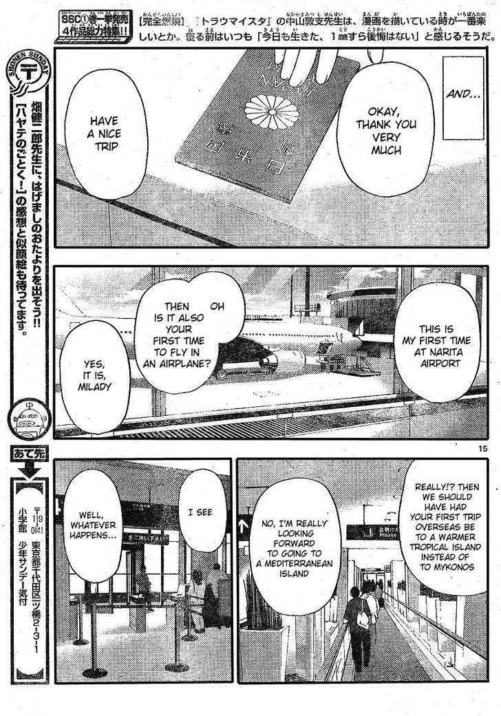 Hayate no Gotoku! Chapter 210 page 15 - Chapter 210 : That's the Memory of a Kiss