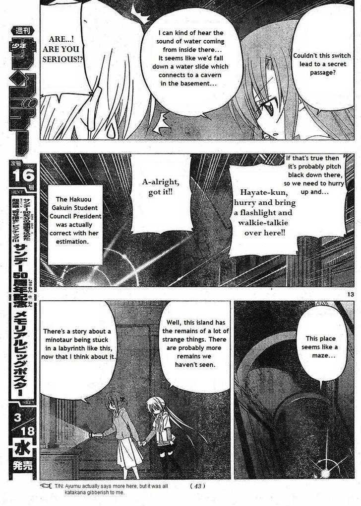 Hayate no Gotoku! Chapter 215 page 11 - Chapter 215 : Mykonos Labyrinth Medley