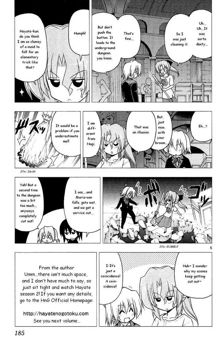 Hayate no Gotoku! Chapter 217.1 page 5 - Chapter 217.1 : Omake Volume 20