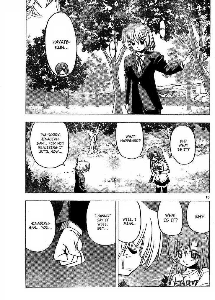 Hayate no Gotoku! Chapter 219 page 15 - Chapter 219 : We are not Innovators! Our minds cannot be transmittted to each other well.