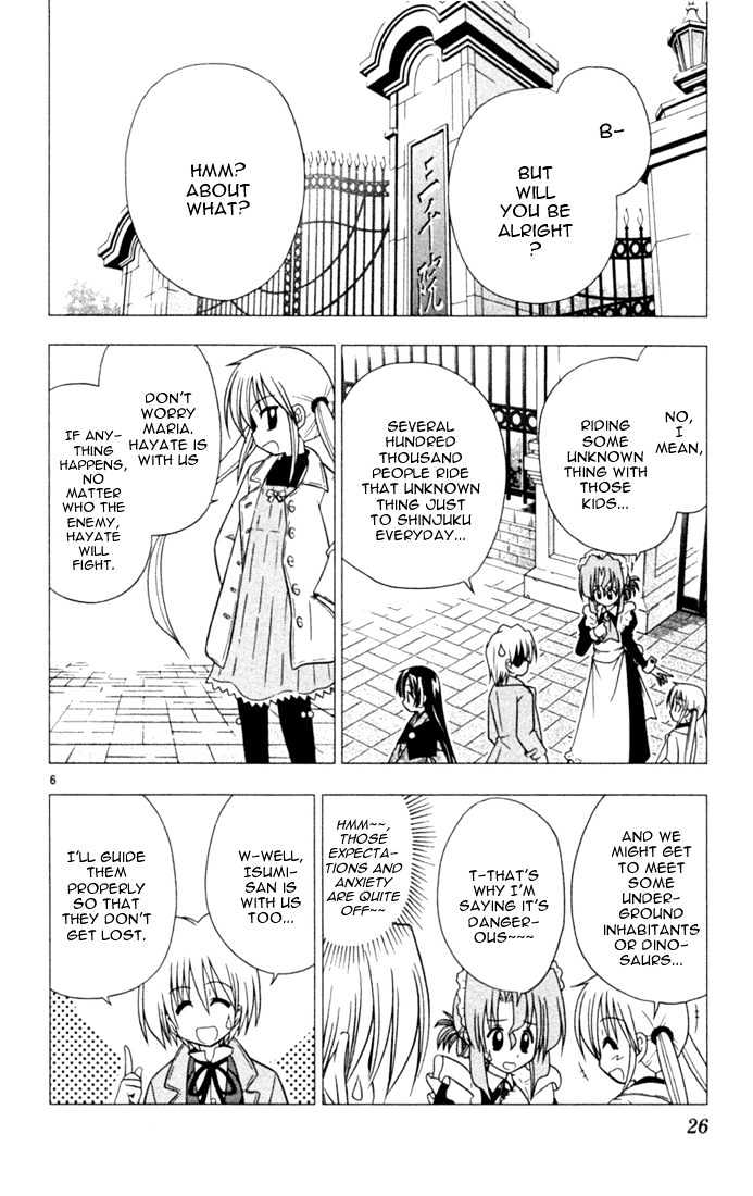 Hayate no Gotoku! Chapter 22 page 6 - Chapter 22 : The Tokyo Underground