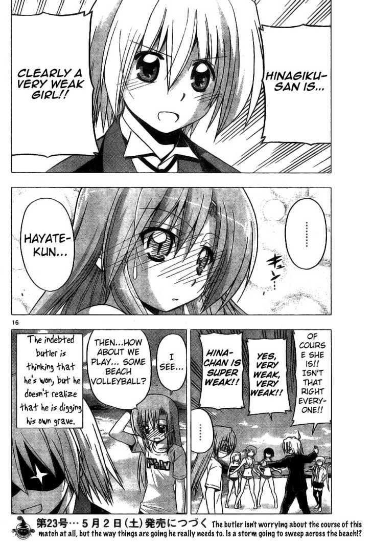 Hayate no Gotoku! Chapter 221 page 16 - Chapter 221 : Because You Got to go to the Beach, There's Something You Have to Do