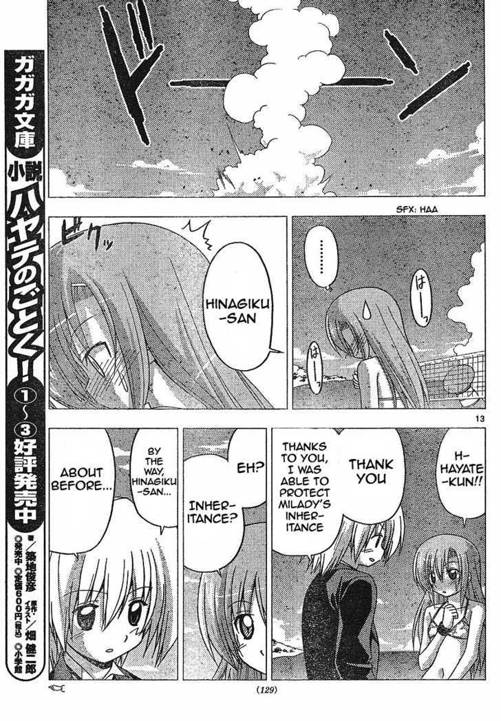 Hayate no Gotoku! Chapter 223 page 13 - Chapter 223 : "Winning and Happiness are Equal but Not Linked"