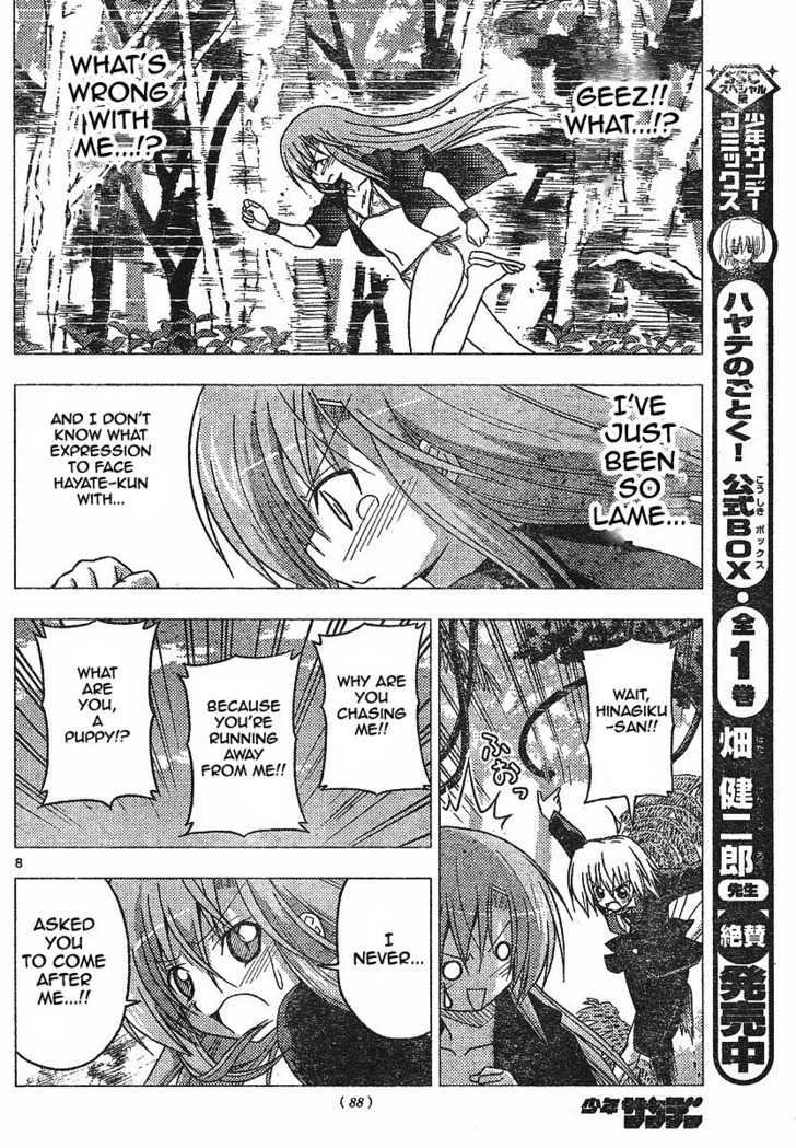 Hayate no Gotoku! Chapter 224 page 8 - Chapter 224 : "Getting a Girl into a Good Mood is Difficult. But It's Important."