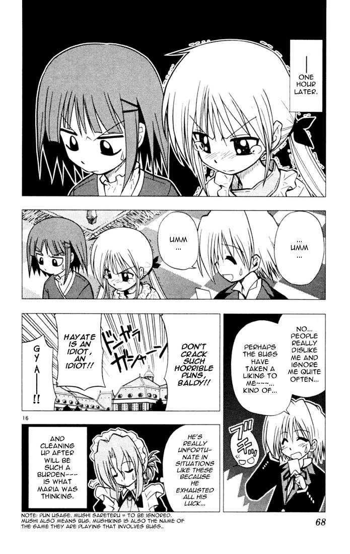 Hayate no Gotoku! Chapter 24 page 16 - Chapter 24 : I was so Frustrated from Losing to the Kids in Town that I Won. But I don't Regret it.