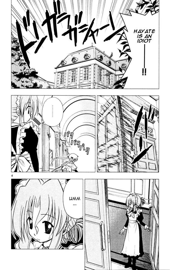 Hayate no Gotoku! Chapter 24 page 4 - Chapter 24 : I was so Frustrated from Losing to the Kids in Town that I Won. But I don't Regret it.