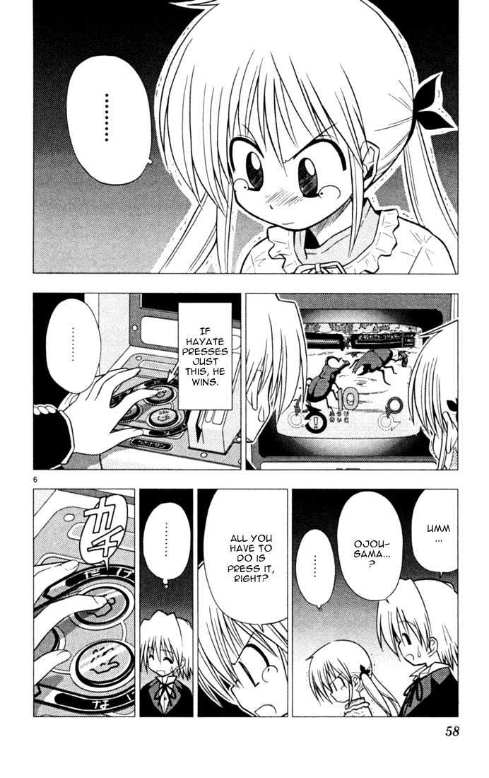 Hayate no Gotoku! Chapter 24 page 6 - Chapter 24 : I was so Frustrated from Losing to the Kids in Town that I Won. But I don't Regret it.