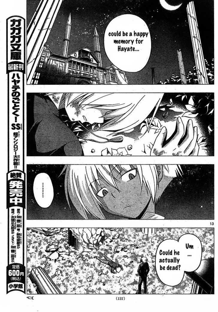 Hayate no Gotoku! Chapter 242 page 13 - Chapter 242 : Feelings in the Night