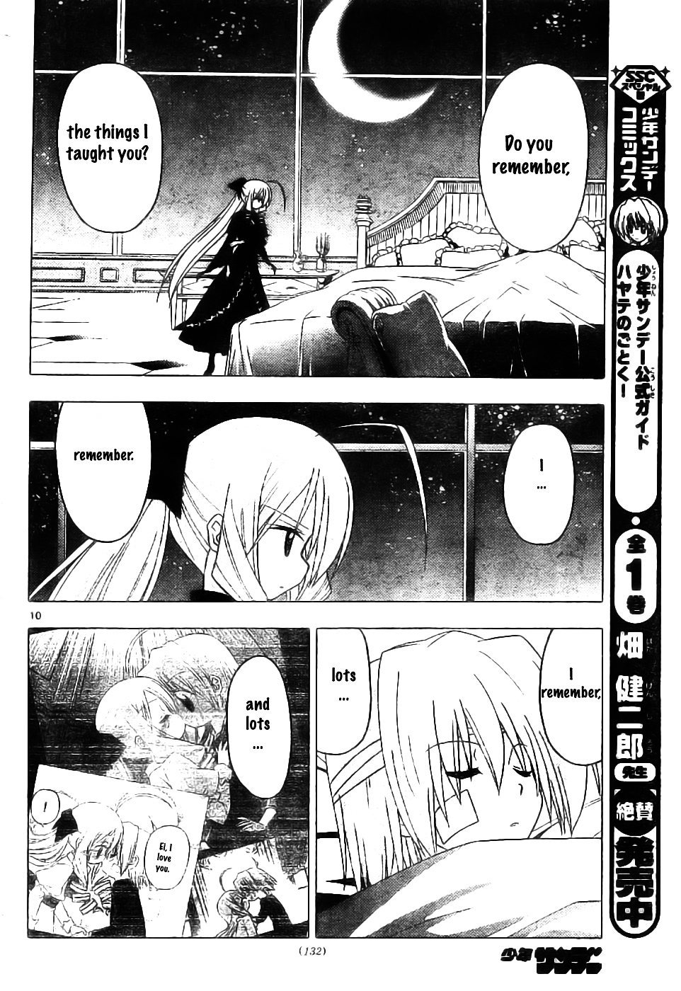 Hayate no Gotoku! Chapter 243 page 10 - Chapter 243 : Thinking Of Your Sleeping Face Thats Full Of Love