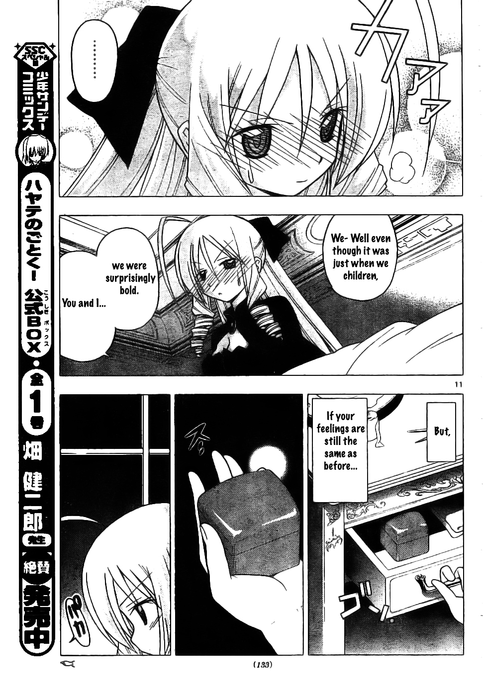 Hayate no Gotoku! Chapter 243 page 11 - Chapter 243 : Thinking Of Your Sleeping Face Thats Full Of Love
