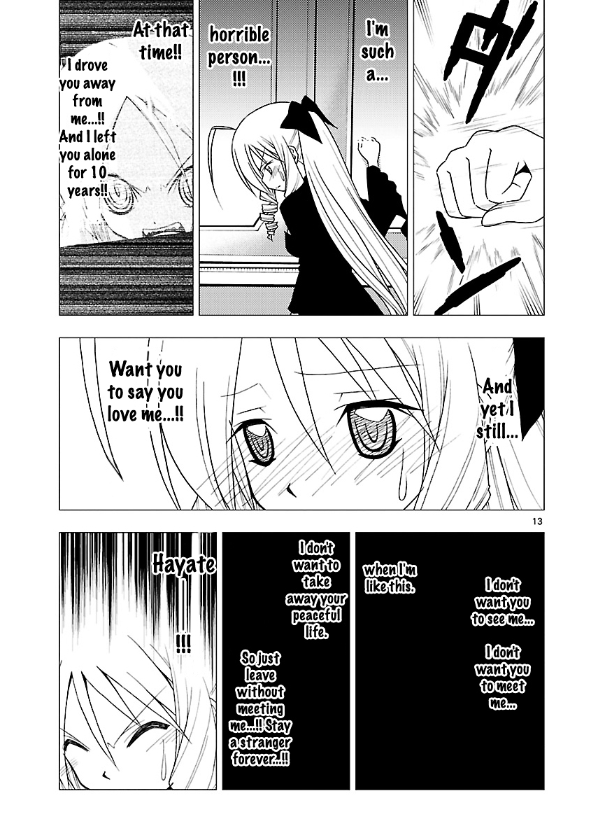 Hayate no Gotoku! Chapter 244 page 13 - Chapter 244 : Even Though I Love You... Because I Love You
