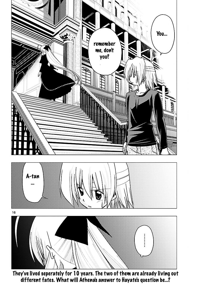 Hayate no Gotoku! Chapter 244 page 16 - Chapter 244 : Even Though I Love You... Because I Love You
