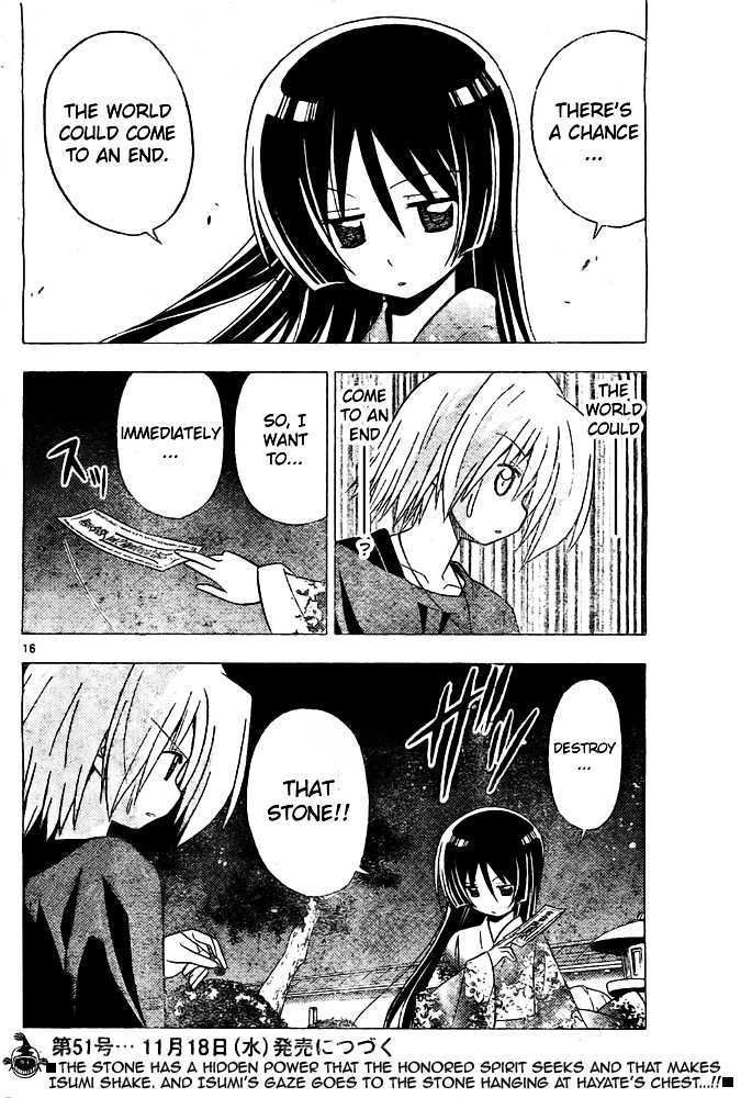Hayate no Gotoku! Chapter 248 page 16 - Chapter 248 : Her Choice