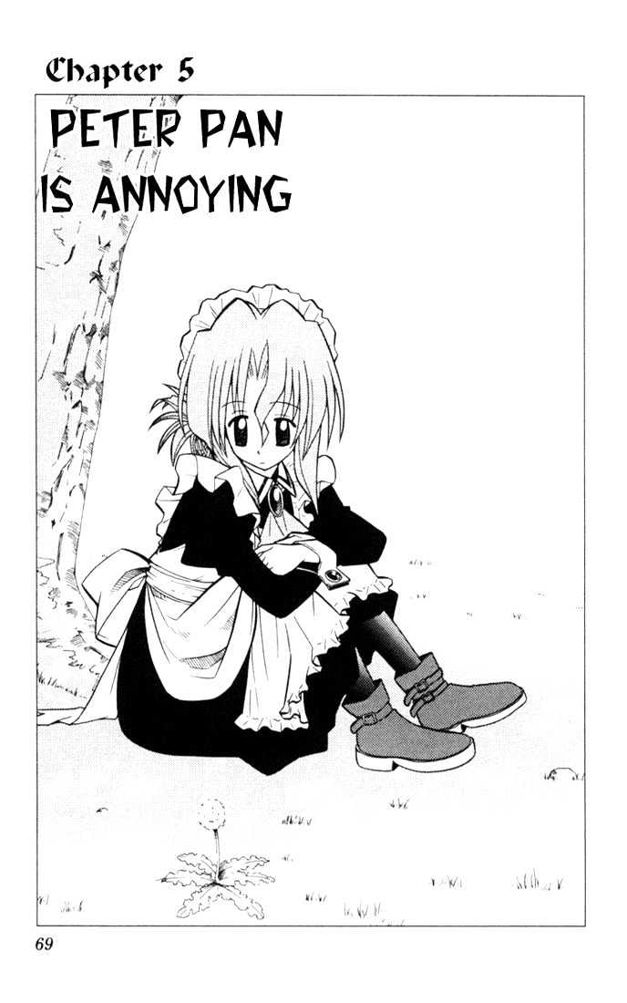 Hayate no Gotoku! Chapter 25 page 1 - Chapter 25 : A Nuisance, Even for Peter Pan