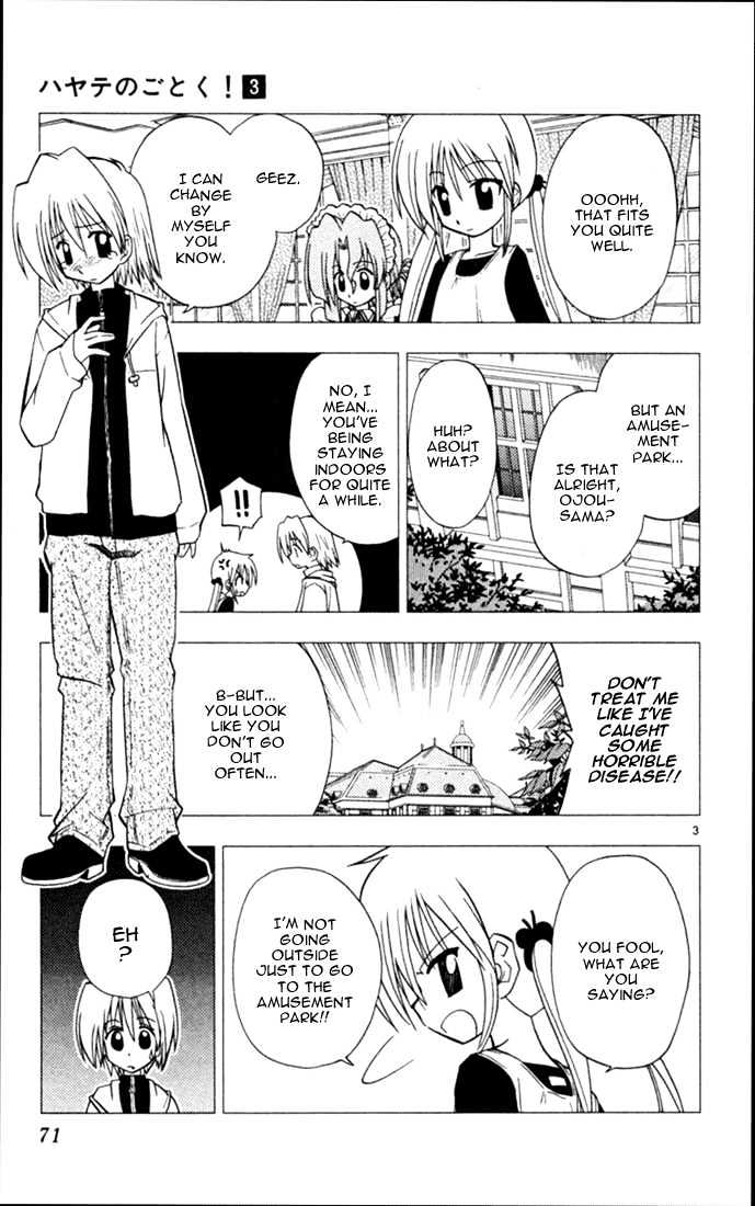 Hayate no Gotoku! Chapter 25 page 3 - Chapter 25 : A Nuisance, Even for Peter Pan