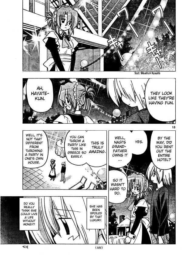 Hayate no Gotoku! Chapter 251 page 13 - Chapter 251 : Shining in the Night