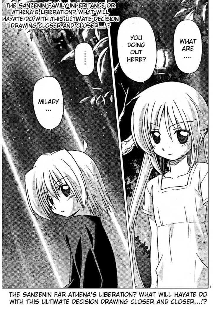 Hayate no Gotoku! Chapter 252 page 1 - Chapter 252 : From Now On