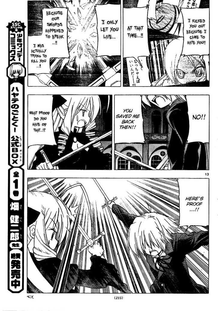 Hayate no Gotoku! Chapter 255 page 13 - Chapter 255 : The First Word