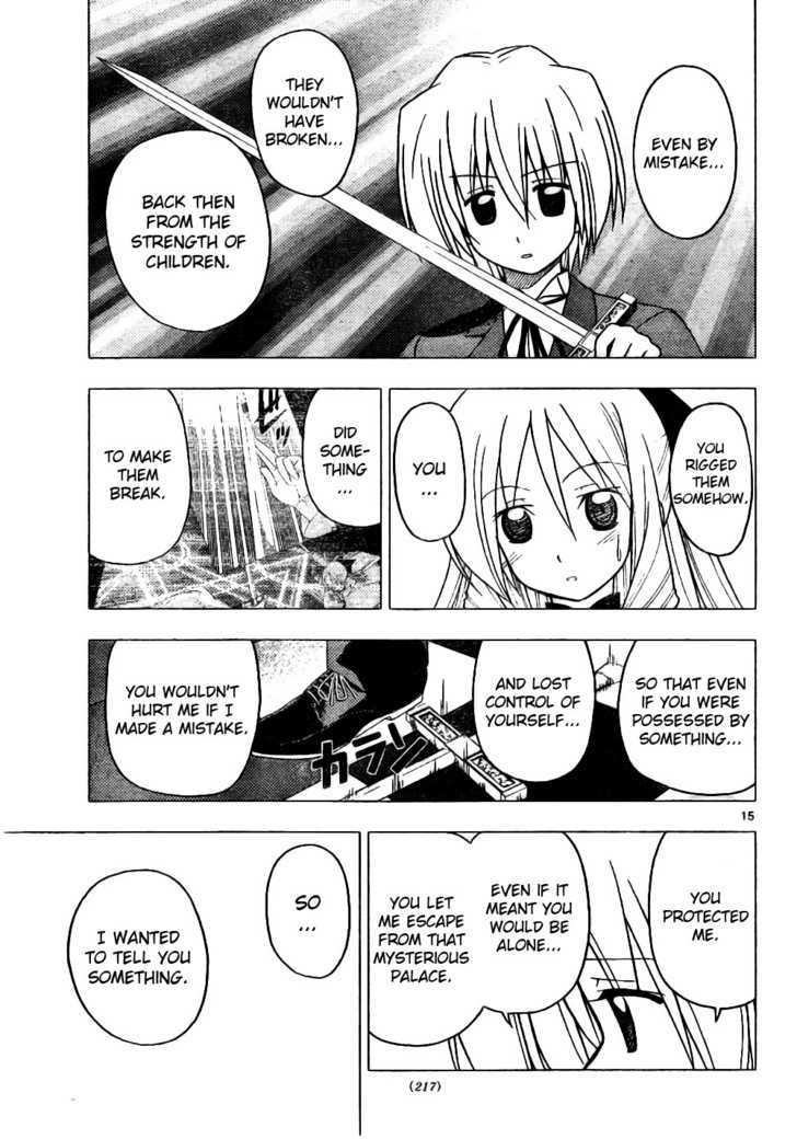 Hayate no Gotoku! Chapter 255 page 15 - Chapter 255 : The First Word
