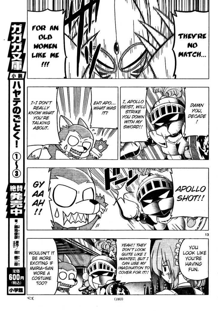 Hayate no Gotoku! Chapter 256 page 13 - Chapter 256 : Question at Me