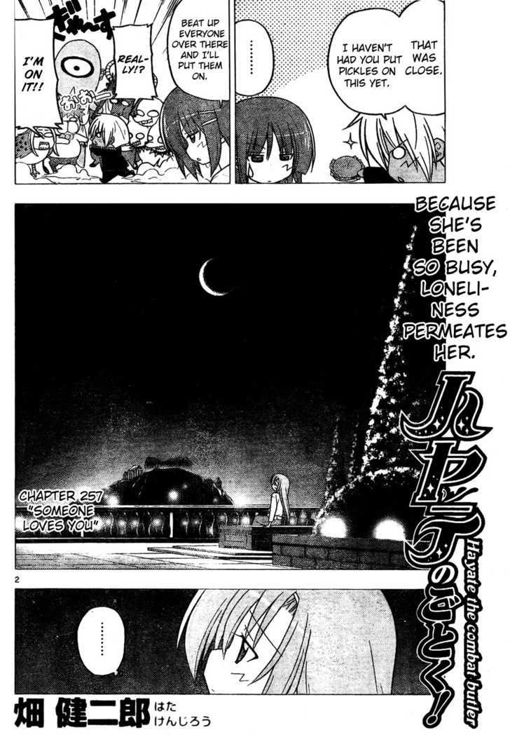 Hayate no Gotoku! Chapter 257 page 2 - Chapter 257 : Someone Loves You