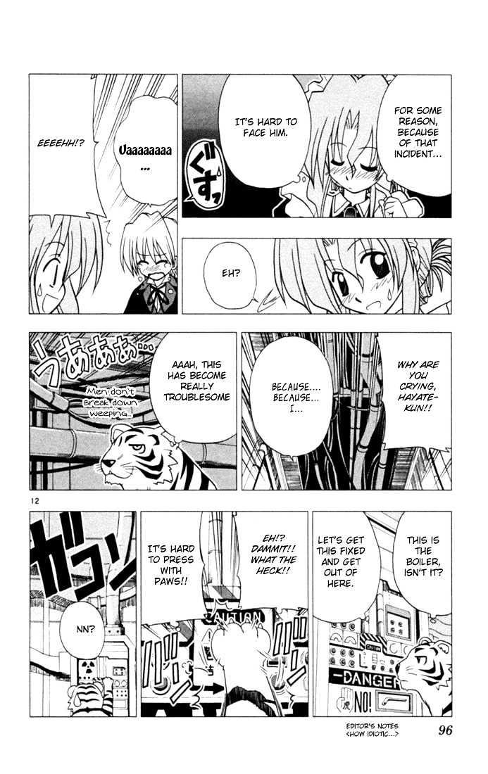Hayate no Gotoku! Chapter 26 page 12 - Chapter 26 : Who Came Up with the Sound Effect, 'Kapok'? It's Awesome