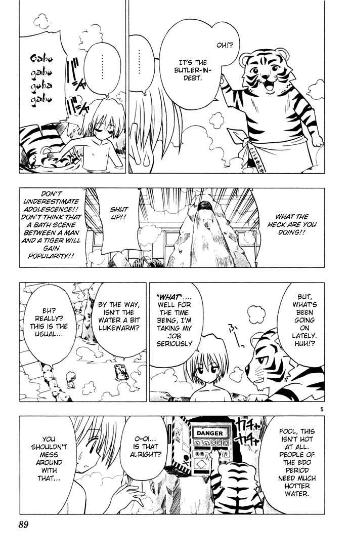 Hayate no Gotoku! Chapter 26 page 5 - Chapter 26 : Who Came Up with the Sound Effect, 'Kapok'? It's Awesome
