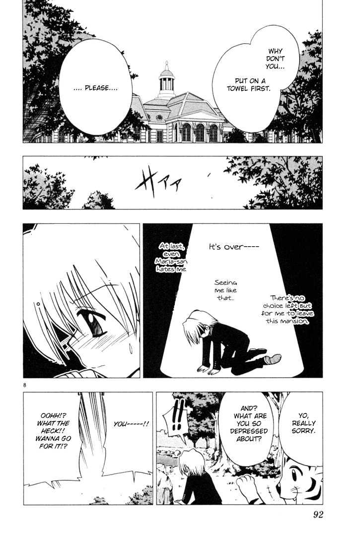 Hayate no Gotoku! Chapter 26 page 8 - Chapter 26 : Who Came Up with the Sound Effect, 'Kapok'? It's Awesome