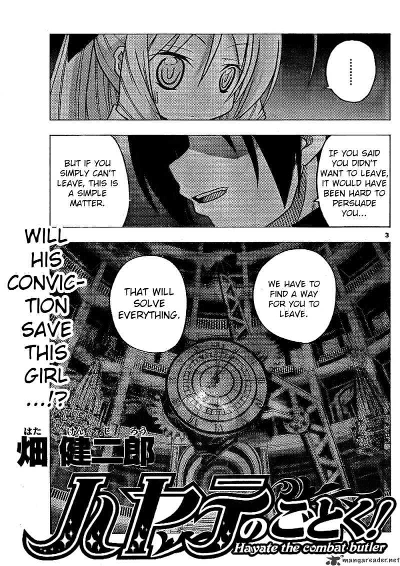 Hayate no Gotoku! Chapter 263 page 3 - Chapter 263 : The End of The World Final, I Give You a Smile