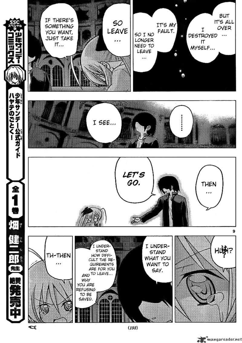 Hayate no Gotoku! Chapter 263 page 9 - Chapter 263 : The End of The World Final, I Give You a Smile