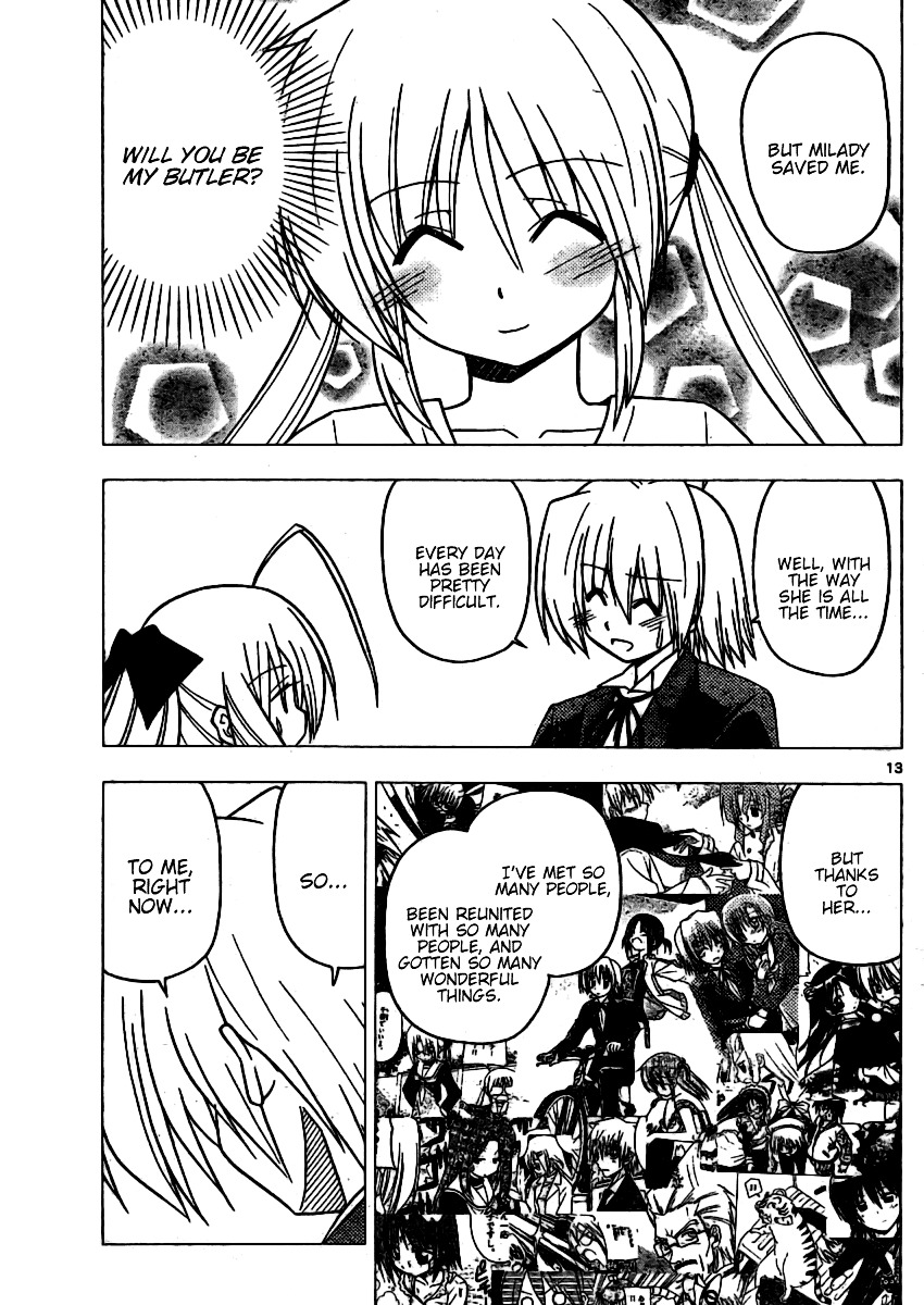 Hayate no Gotoku! Chapter 264 page 13 - Chapter 264 : Starts Out Slently,And Then Toll Of The Bell Rings Into The Future