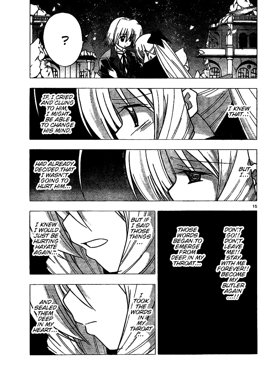 Hayate no Gotoku! Chapter 264 page 15 - Chapter 264 : Starts Out Slently,And Then Toll Of The Bell Rings Into The Future