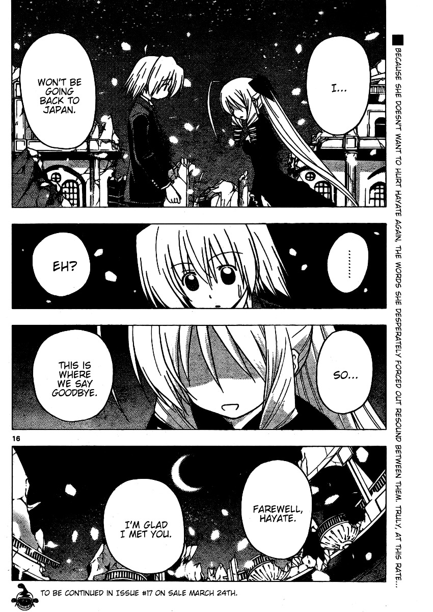 Hayate no Gotoku! Chapter 264 page 16 - Chapter 264 : Starts Out Slently,And Then Toll Of The Bell Rings Into The Future
