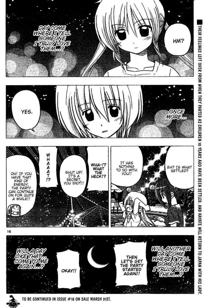 Hayate no Gotoku! Chapter 265 page 16 - Chapter 265 : The Wind Calling Forth the Buds of Spring