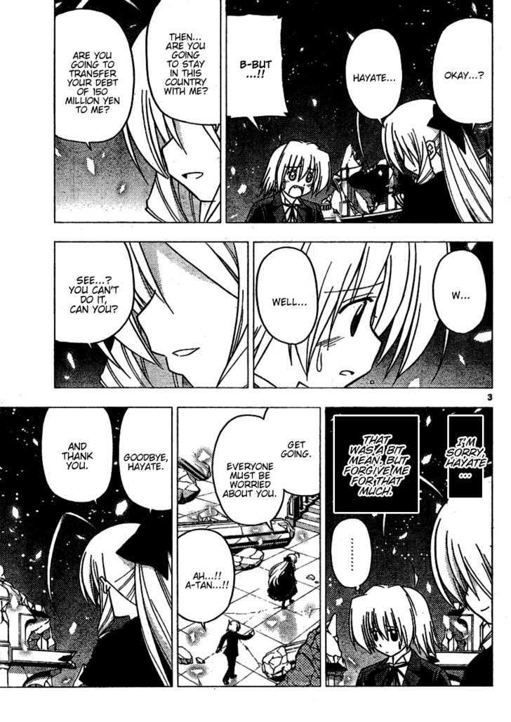 Hayate no Gotoku! Chapter 265 page 3 - Chapter 265 : The Wind Calling Forth the Buds of Spring
