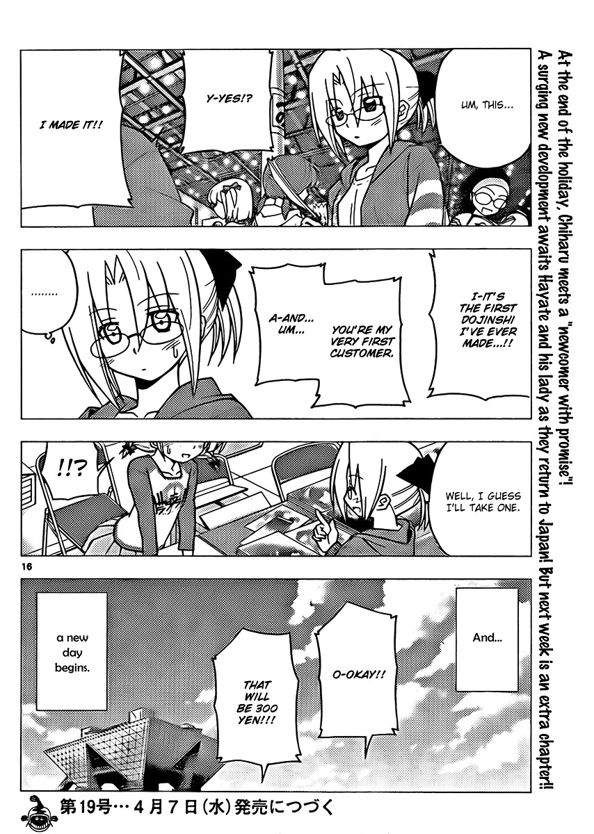 Hayate no Gotoku! Chapter 266 page 15 - Chapter 266 : And It Becomes a Smile