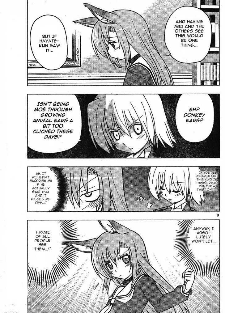 Hayate no Gotoku! Chapter 267 page 9 - Chapter 267 : Student Council President Has Donkey's Ears!!