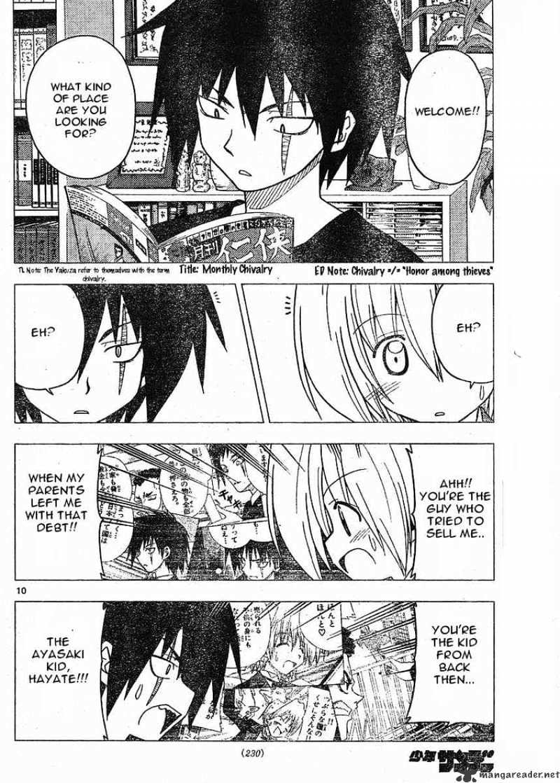 Hayate no Gotoku! Chapter 269 page 10 - Chapter 269 : When We Were Young We Were Shocked When We Learned Izumi-chan's Secret In Living Game