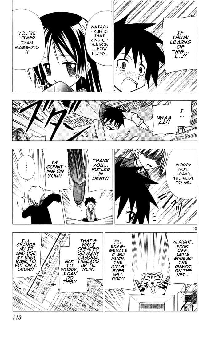 Hayate no Gotoku! Chapter 27 page 12 - Chapter 27 : IÂ´ve Never Gone Through the Hardships of Popularity
