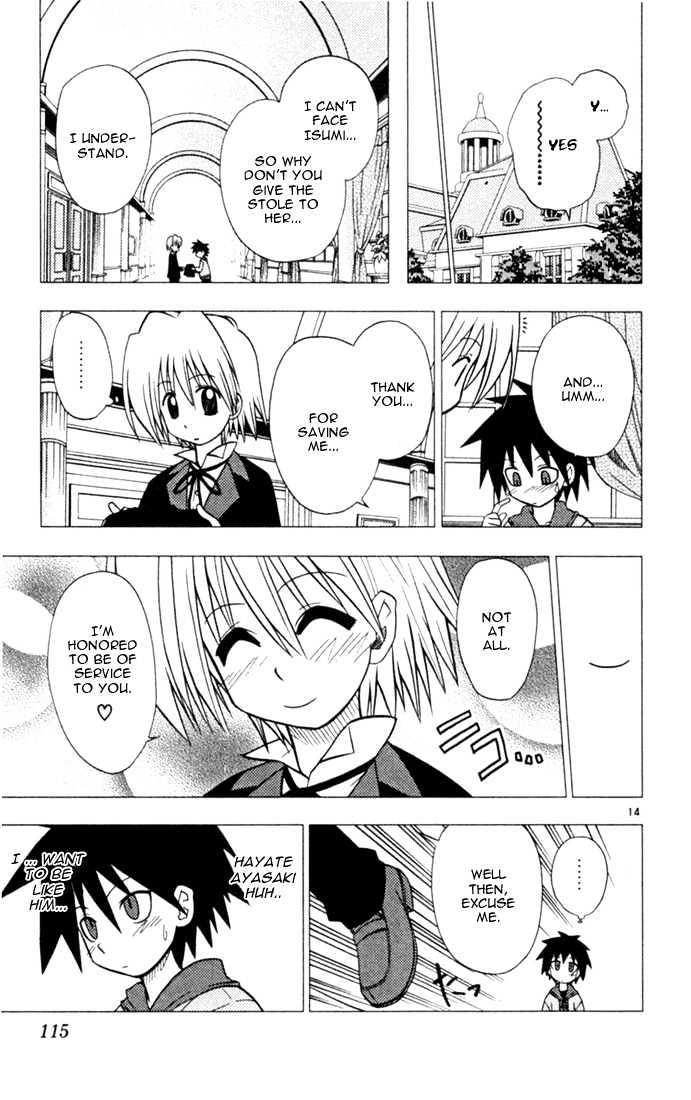 Hayate no Gotoku! Chapter 27 page 14 - Chapter 27 : IÂ´ve Never Gone Through the Hardships of Popularity