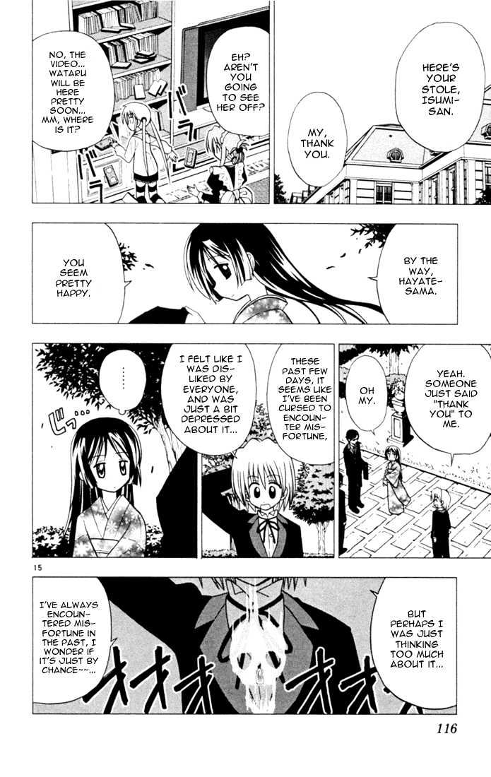 Hayate no Gotoku! Chapter 27 page 15 - Chapter 27 : IÂ´ve Never Gone Through the Hardships of Popularity