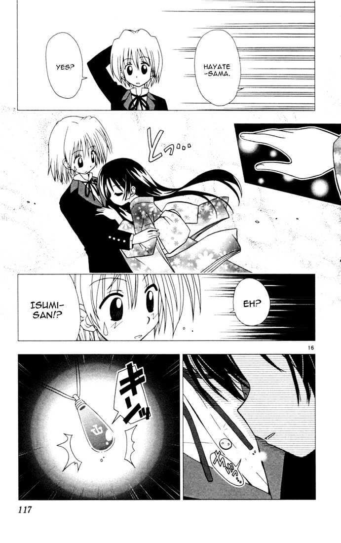 Hayate no Gotoku! Chapter 27 page 16 - Chapter 27 : IÂ´ve Never Gone Through the Hardships of Popularity
