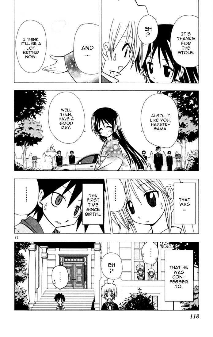 Hayate no Gotoku! Chapter 27 page 17 - Chapter 27 : IÂ´ve Never Gone Through the Hardships of Popularity