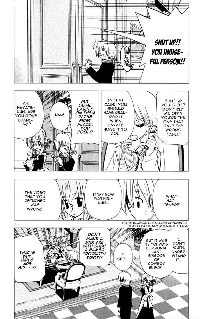 Hayate no Gotoku! Chapter 27 page 3 - Chapter 27 : IÂ´ve Never Gone Through the Hardships of Popularity