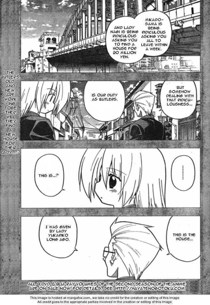 Hayate no Gotoku! Chapter 270 page 1 - Chapter 270 : No Matter What Kind of a Building or Old Man, They Have Their Own...