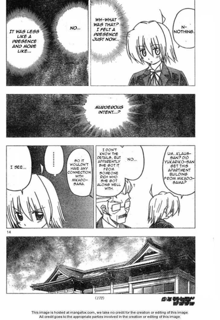 Hayate no Gotoku! Chapter 270 page 14 - Chapter 270 : No Matter What Kind of a Building or Old Man, They Have Their Own...