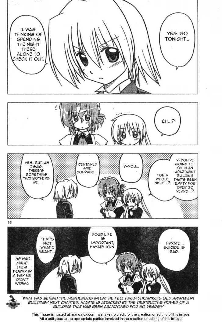 Hayate no Gotoku! Chapter 270 page 16 - Chapter 270 : No Matter What Kind of a Building or Old Man, They Have Their Own...