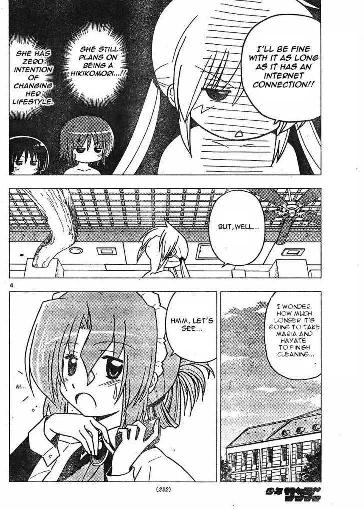 Hayate no Gotoku! Chapter 272 page 4 - Chapter 272 : Shonen Manga Romantic Comedies Often Have Incidents That Occur In The Bath!!