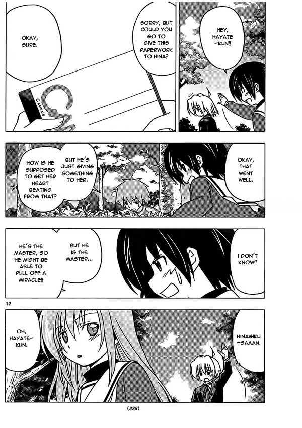 Hayate no Gotoku! Chapter 273 page 12 - Chapter 273 : "Doki! The Plan To Get A Maiden's Heart Beating! Or Something Like That."